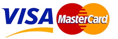 Mastercard and Visa accepted